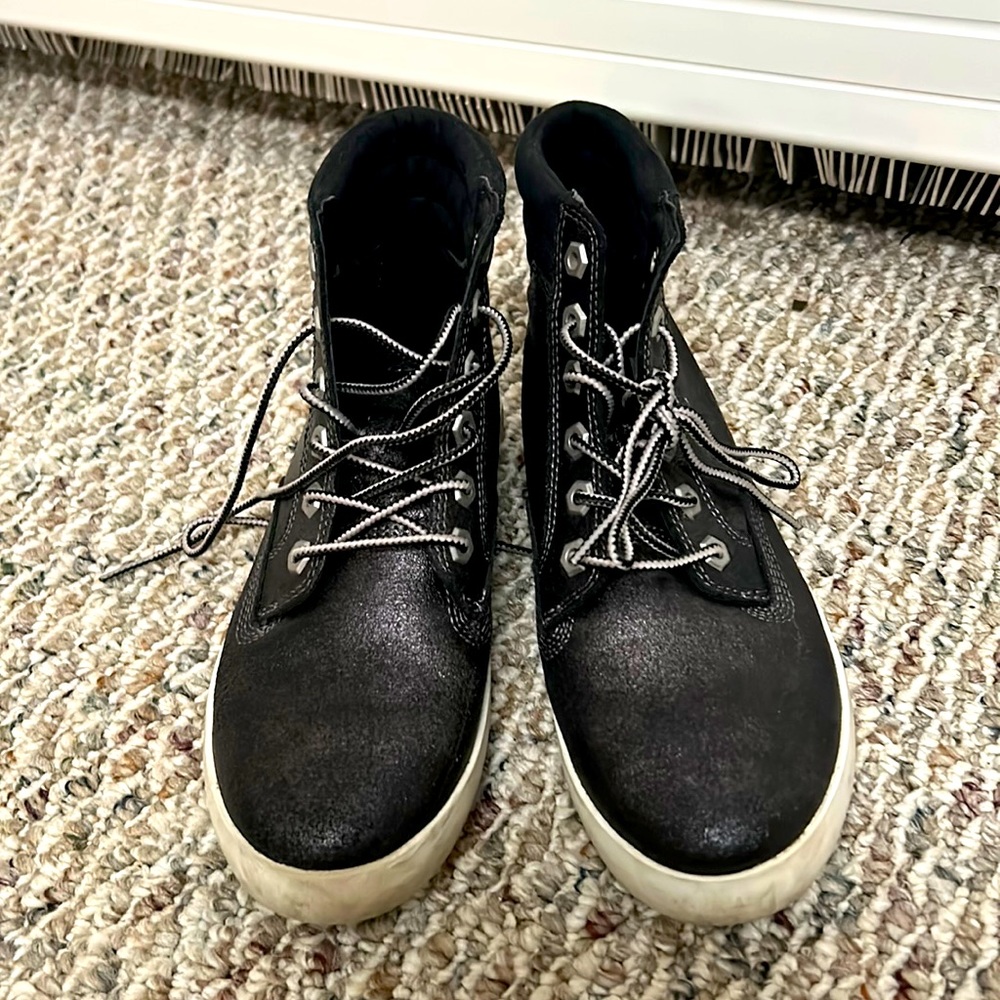 Timberland metallic boots